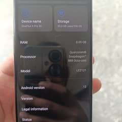 oneplus 9pro 10/10 condition curved display