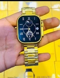 Smart watch best quality Golden color