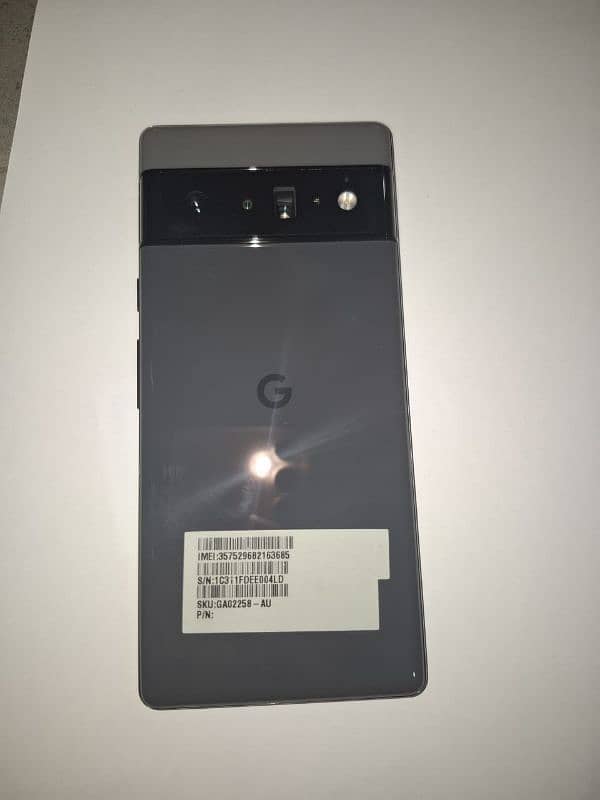 google Pixel 6 pro price 83000 with genuine charger 0