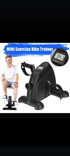 New Mini Exercise Bike Arm and Leg Pedal Exerciser with LCD Display