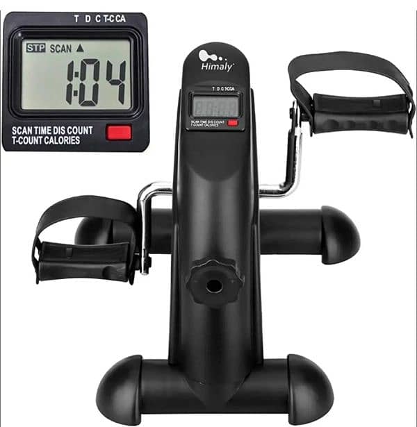 New Mini Exercise Bike Arm and Leg Pedal Exerciser with LCD Display 1