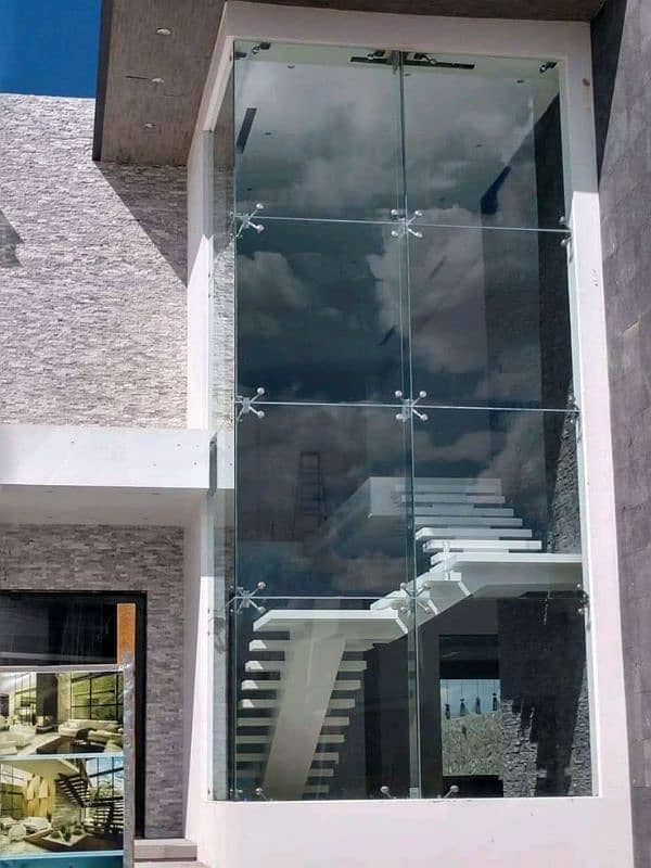 Glass Shower cabin, stairs Railings, Balcony, TARESS RAILINGS 15