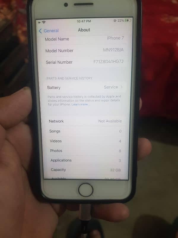 iPhone 7 32 GB All ok water pack non pta 9