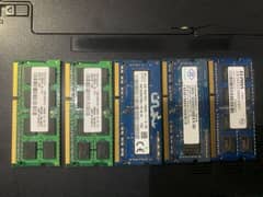 SSD HDD and laptop rams