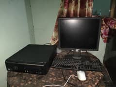 Dell vostro cpu model 230 4gb ram 500 gb hard with 17 inch computr LCD