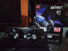 Rx 580 8gb with Box Sapphire Nitro Plus