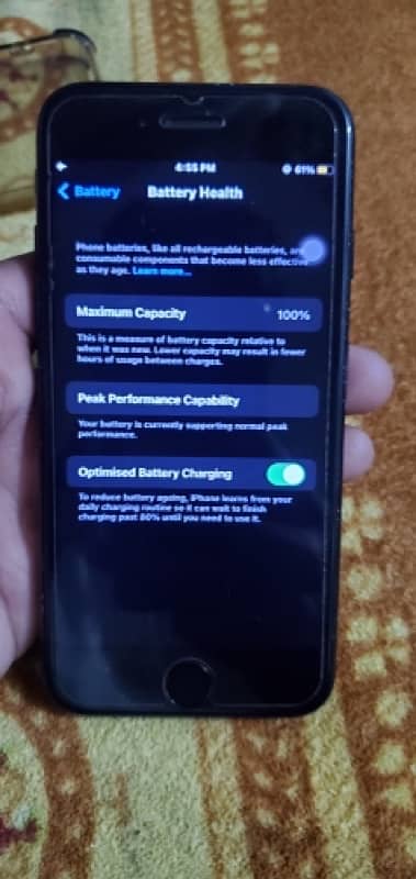 iPhone 7 128 gb none pta all okay set is working 4