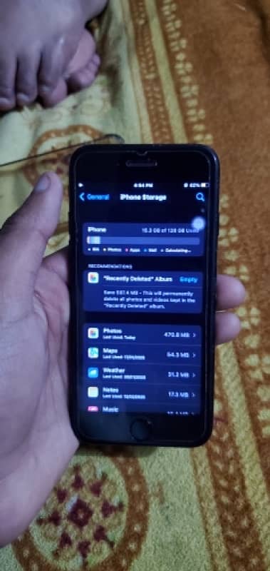 iPhone 7 128 gb none pta all okay set is working 16