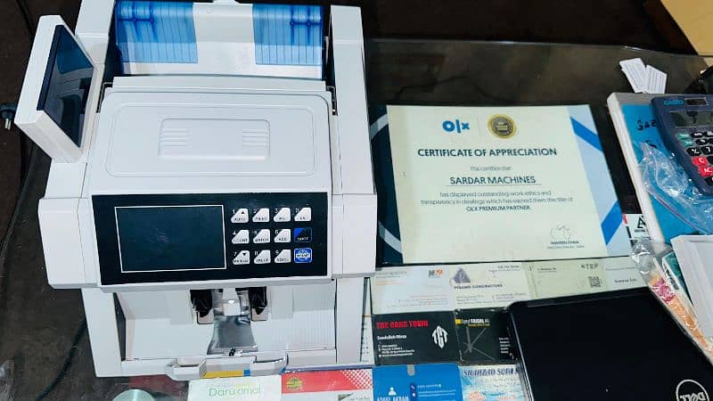 Cash Counting Machine, Packet counter Mix note Counter Pakistan 0