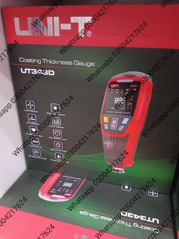 UNI-T UT343D Coating Thickness for car inspection Gauge Automobile Pai 15