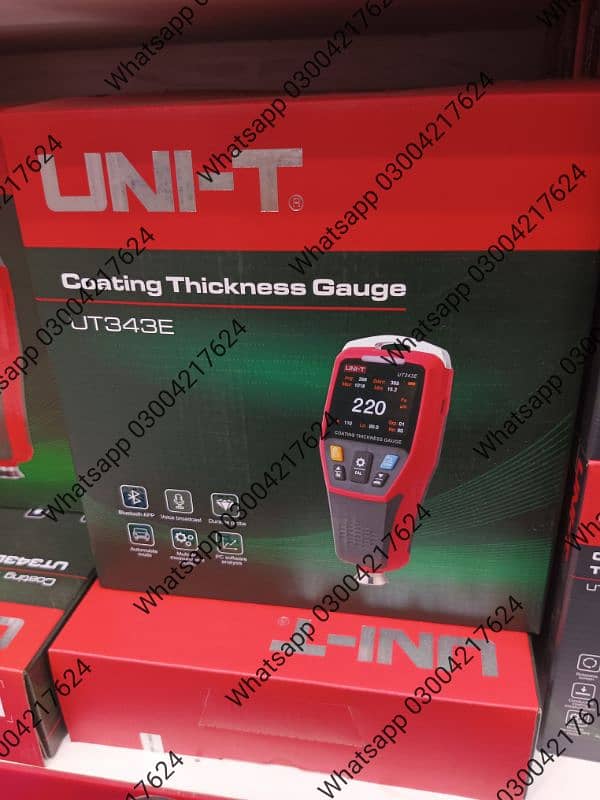 UNI-T UT343D Coating Thickness for car inspection Gauge Automobile Pai 16