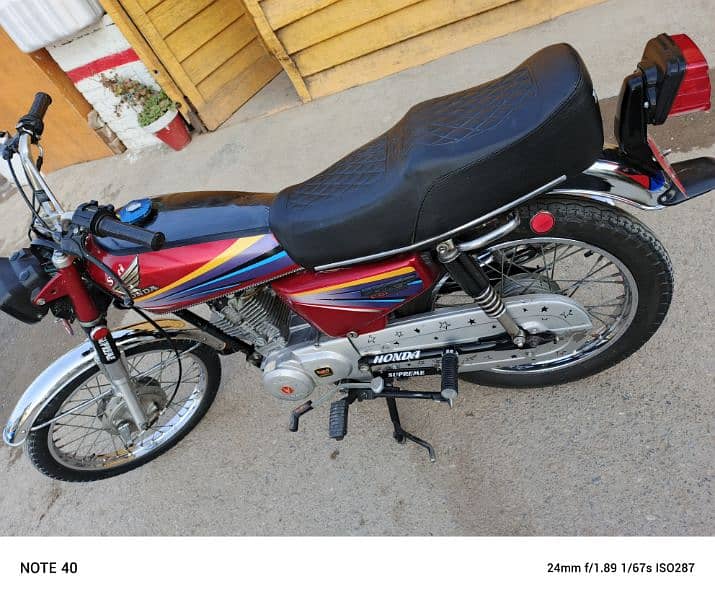 Honda 125  Rwp falcon complex KRL road 2