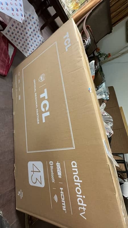 brand new tcl tv 0