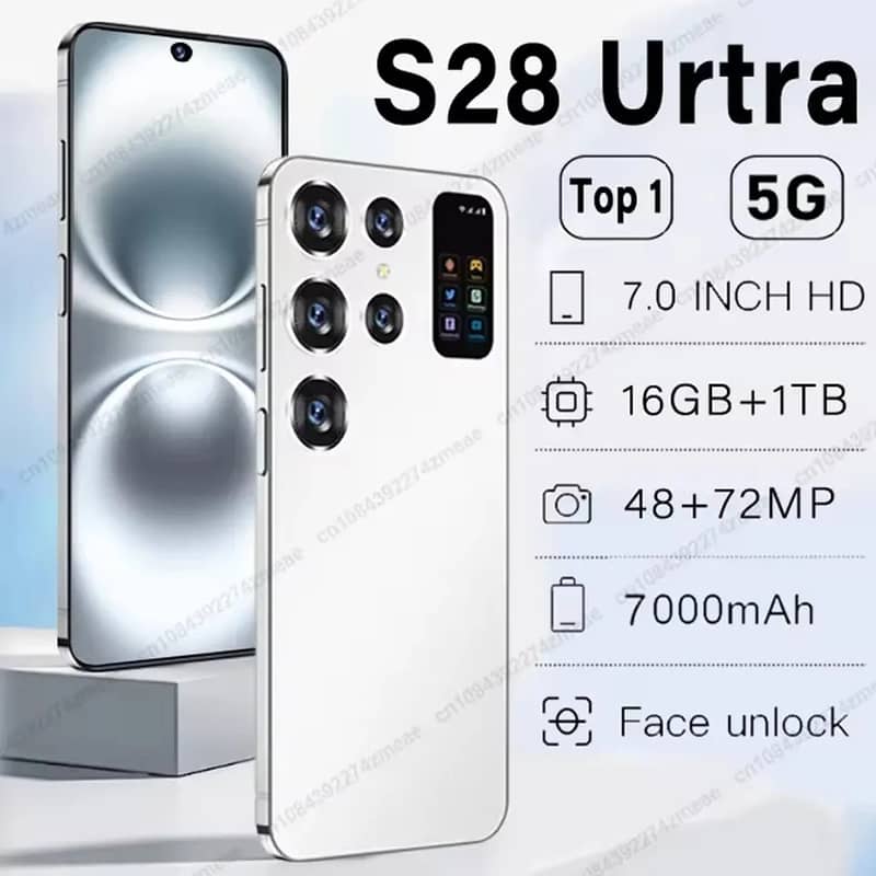 Global version S28 Ultra smartphone Snapdragon8 gen2 16G+1TB 7000mAh 4 0