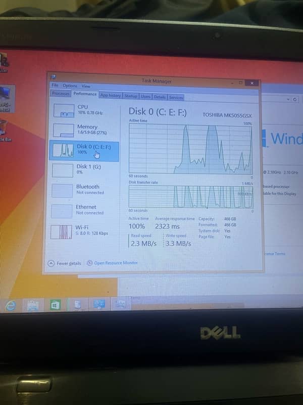 DELL 500GB HDD, 6GB RAM 4