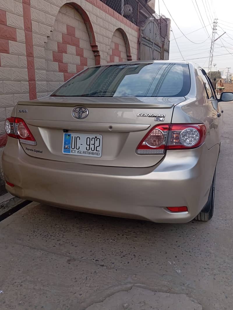 Toyota Corolla GLI 2011 in Excellent condition 13