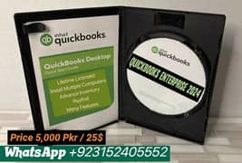 QuickBooks Enterprise Accounting Software 2024 with Lifetime License