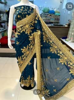 bridal saree