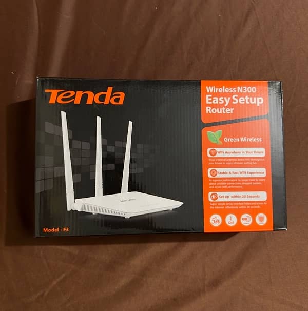 TENDA MODEL F3 Router 0