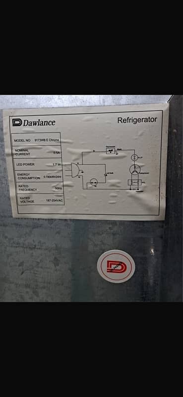 dawlance refrigerator 0