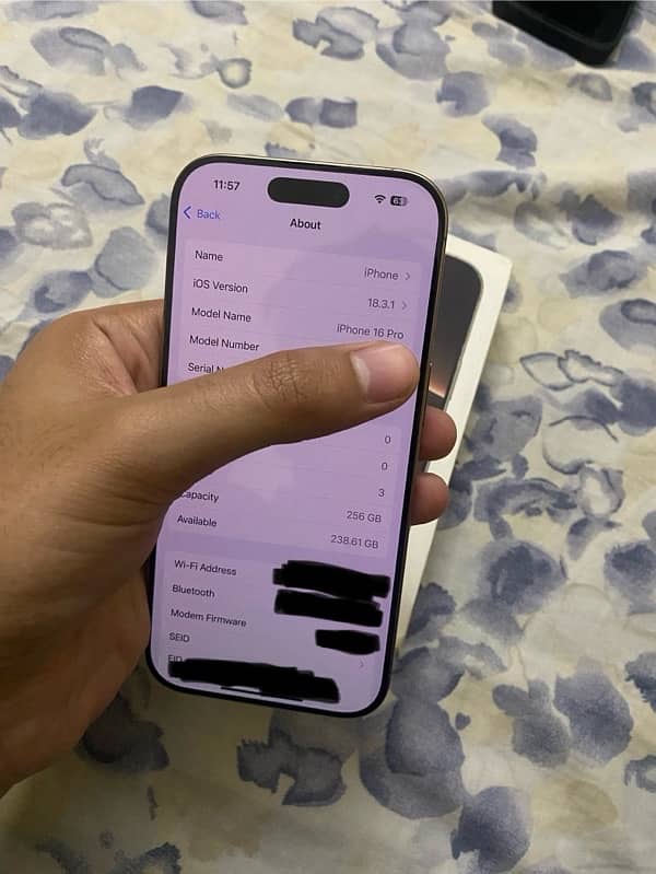 IPhone 16 pro 256GB Factory Unlock 3