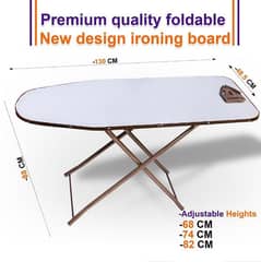 Brand new 1 pc Foldable and adjustable iron table stand.