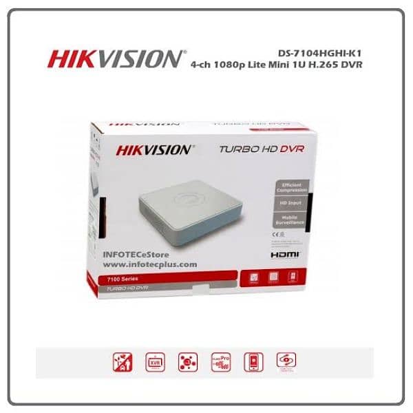 Hikvision FULL HD CCTV Security cameras complete set with installation 4