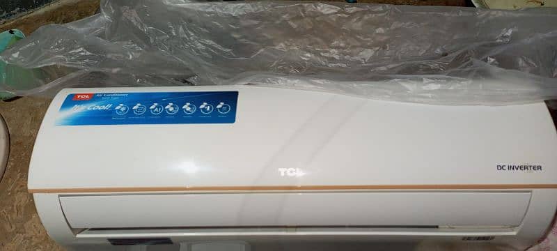 TCL 1 ton AC running condition 4