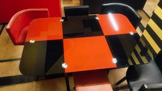 restaurant sofas chairs and tables