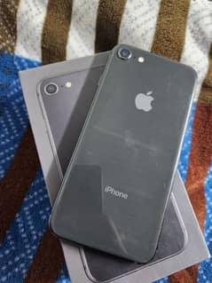 iPhone 8 official pta approved 256gb with box