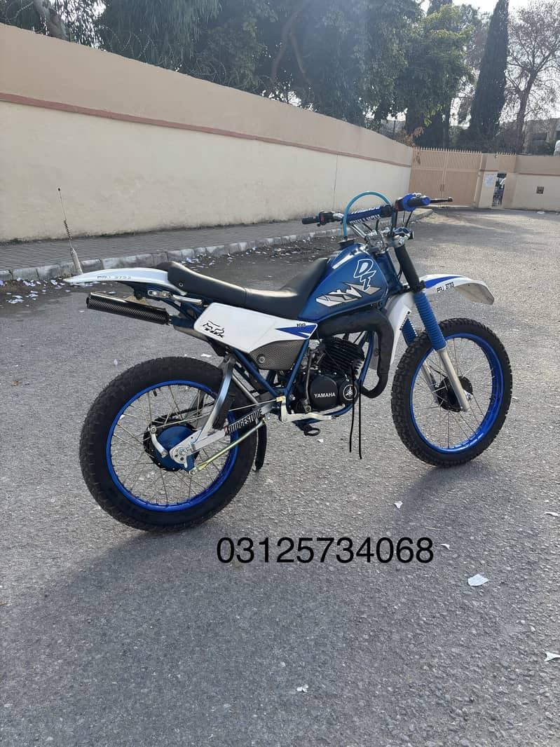 Yamaha Dt 175 style Dt 100 trail dirt bike dt trail bike 4