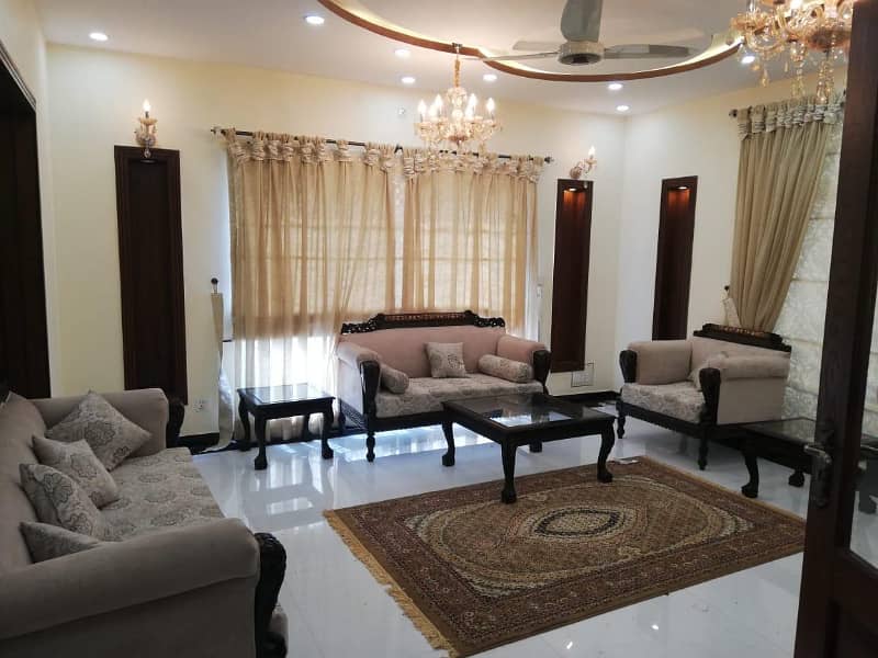 One kanal full furnished house for rent in phase 3 bahria town Islamabad 7