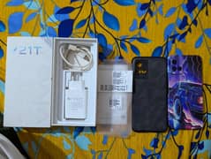 Vivo Y21T  4+128  box + charger pta official approved