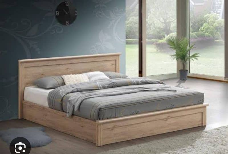 Bed set - king size Bed- wooden bed 1