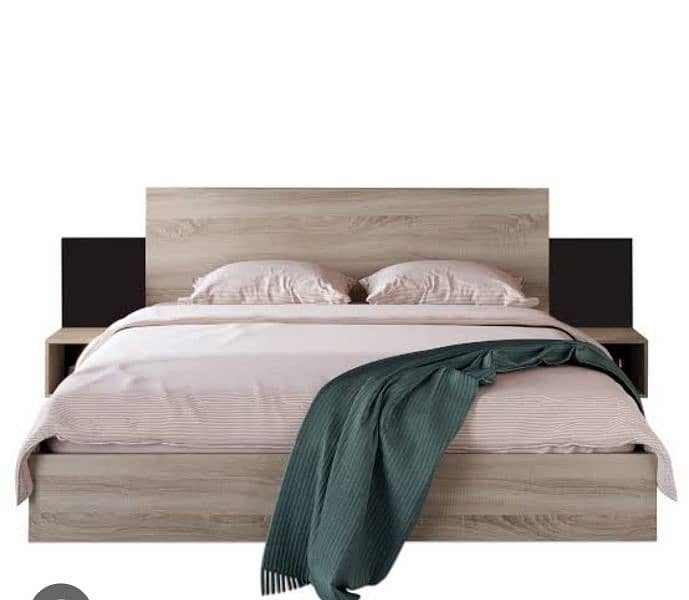 Bed set - king size Bed- wooden bed 2