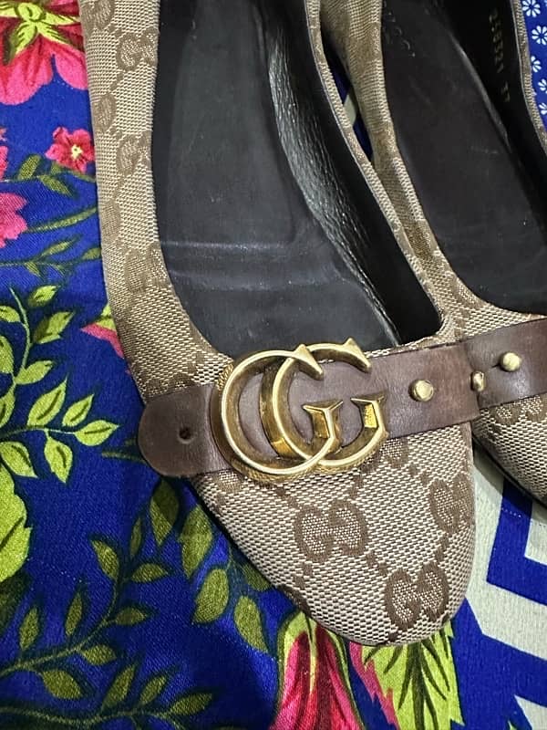 Gucci GG monogram flats 2