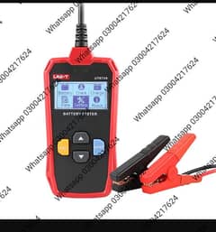 Battery Tester, UNI-T UT673A, 12/24V, 10 Types of Battery Standard