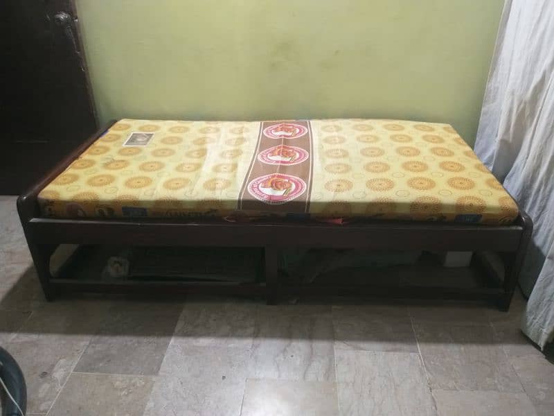 Single Bed with Mattress 1