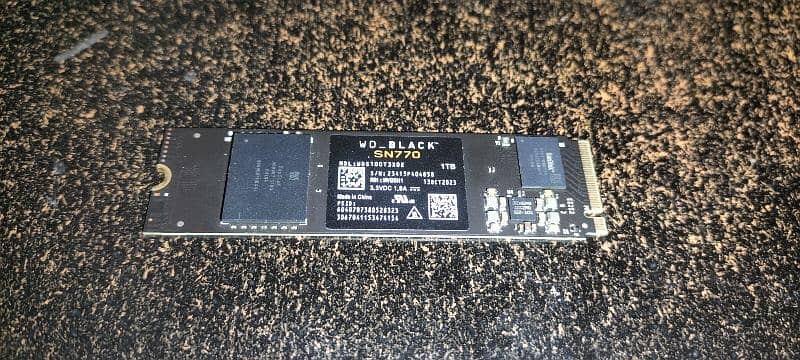 WD Black SN770 1TB Gen4 M. 2 NVMe 1