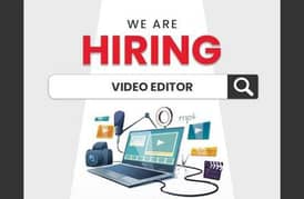 we need a professional video editor graphic designer