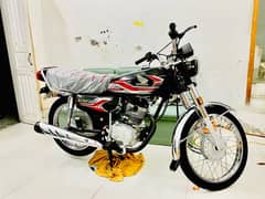 Honda CG 125 black zero condition