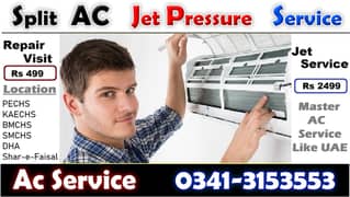 DC Inverter AC 1 ton & AC 1.5 Ton Jet Wash Like UAE Clean more Deeply