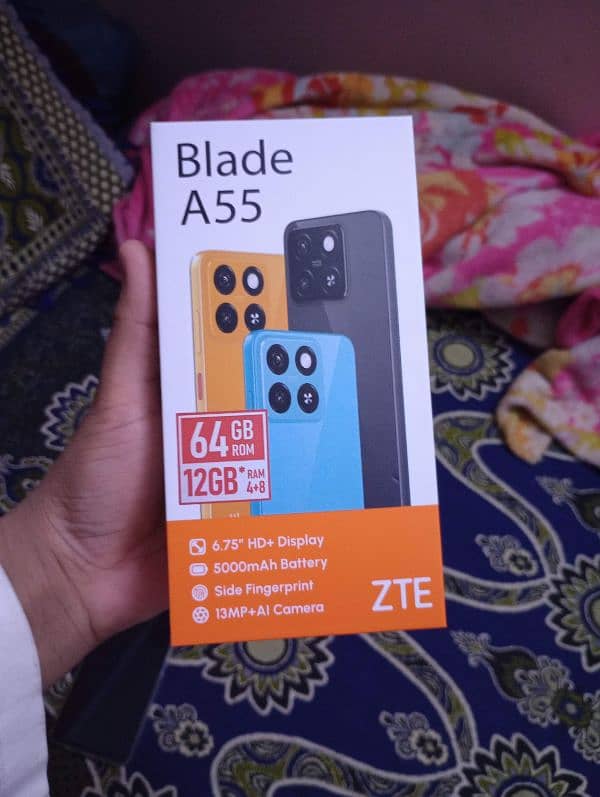 ZTE blade A55 12gb ram 64gb memory 2