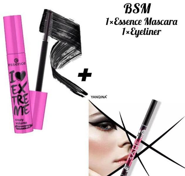 Water proof Eye Lashes Mascara Pack of 2 3