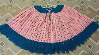 Crochet poncho