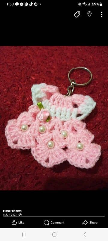 Crochet keychains Handmade 3