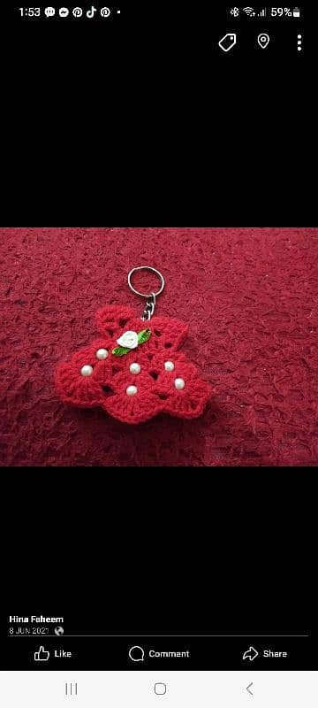 Crochet keychains Handmade 5