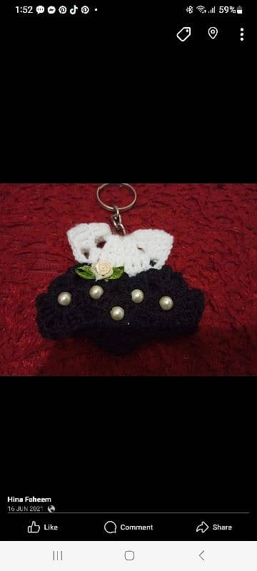 Crochet keychains Handmade 7