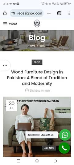 Need seo and gust posting expert for furniture website