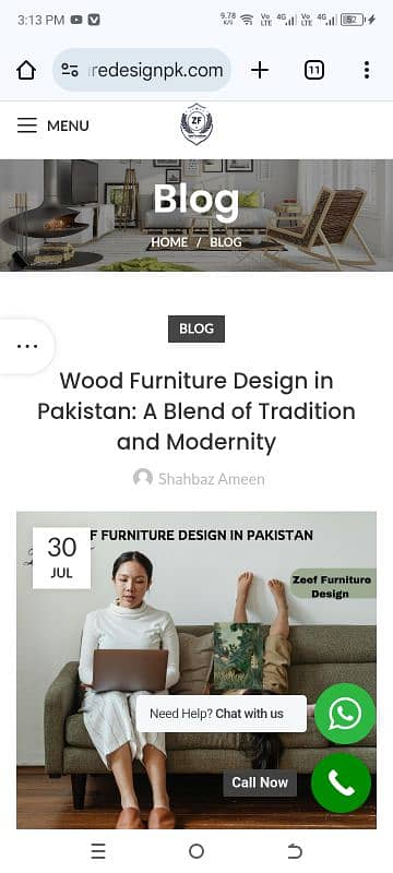 Need seo and gust posting expert for furniture website 0